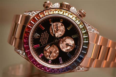 rolex rainbow watch replica